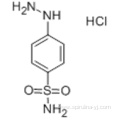 4-Hydrazinobenzene-1-sulfonamide hydrochloride CAS 17852-52-7